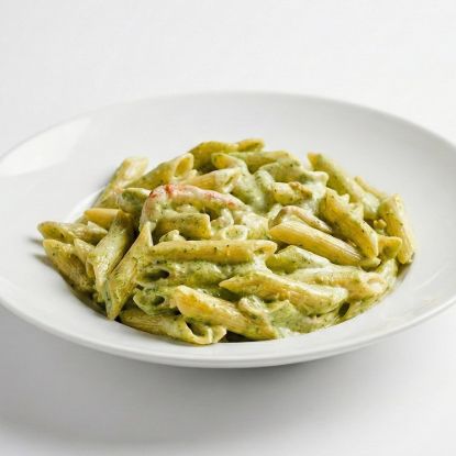 Pesto(Fesleğen) Soslu Makarna